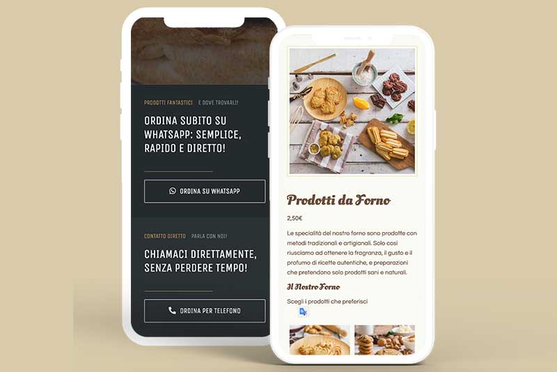 FOOD BRUSH FOOD DELIVERY web design siti web per ristorazione responsivi digitaltusk food brush